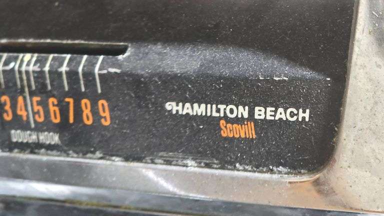 Hamilton Beach Mixer with Stainless Bowl and Metal Carafe