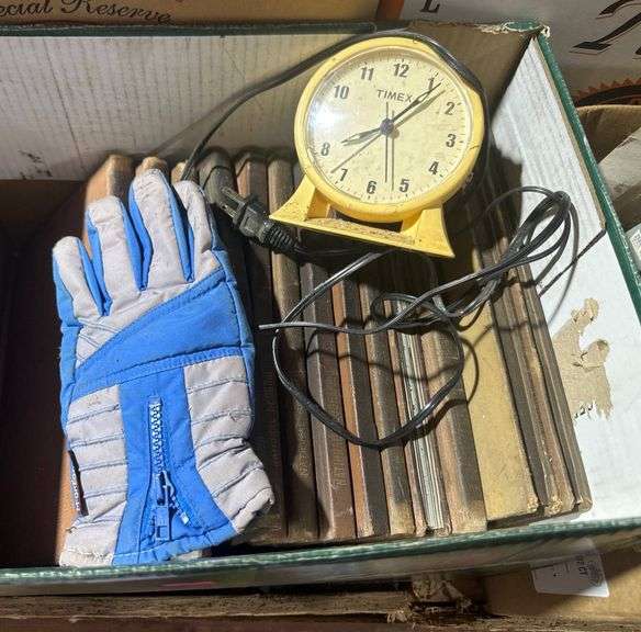 National Geographic Magazine Collection (1928-1950 Range), Timex Clock, Glove