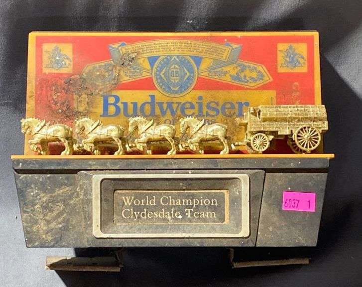 Budweiser Clydesdale Team Display
