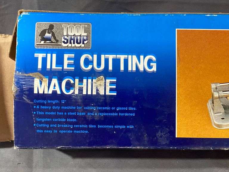 Tool Shop Tile Cutting Machine with 12-Inch Cutting Capacity