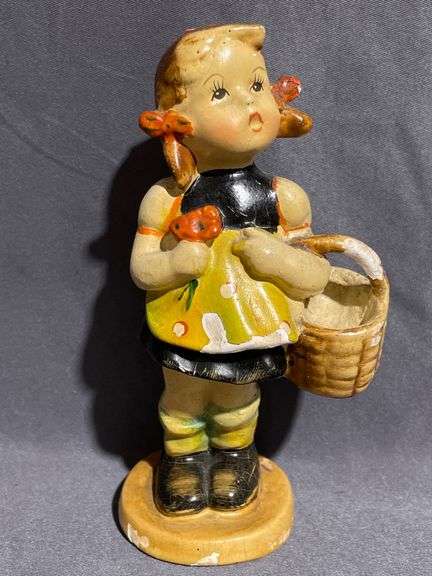 M.J. Hummel Sister Figurine (some paint chipping), 5” Tall