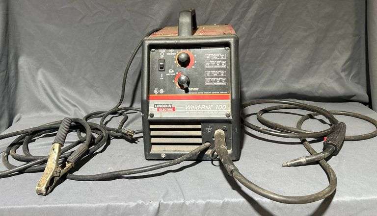 Lincoln Electric Weld-Pak 100 Welder, 9.5”x16”x12”