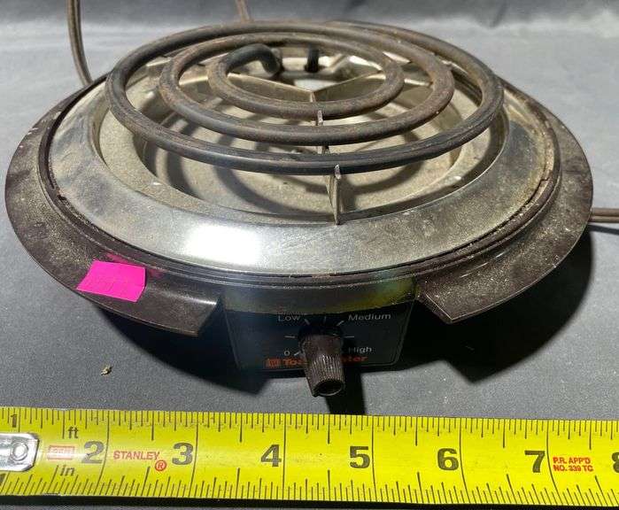 Toastmaster Model 8415A Single Burner Electric Hot Plate