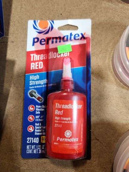 Permatex Threadlocker RED 1.22Oz