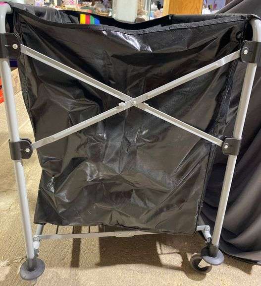 Rubbermaid Commercial Rolling Laundry Cart, 33”x33”