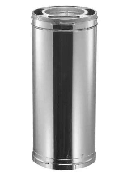 DuraVent
DuraPlus All-Fuel Chimney 6in. X 36in. Diameter Chimney Pipe, Stainless Steel