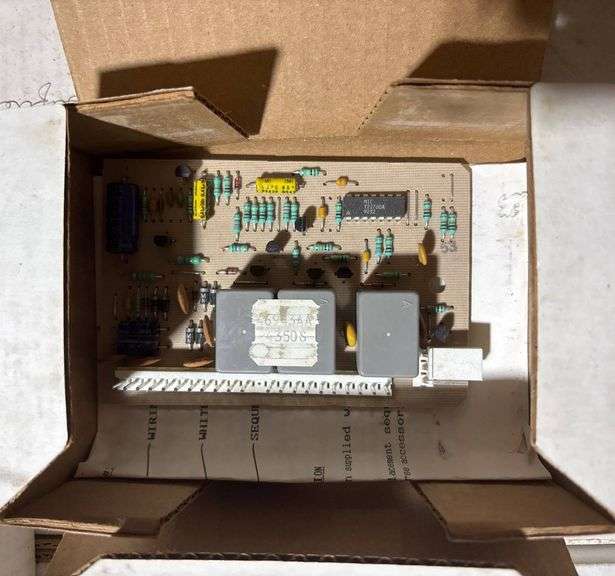 Electronic Circuit Boards Labeled for Genie ProMax 300 and 500