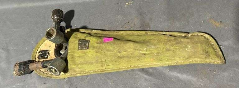 Tire Crow Bars with Canvas Storage Pouch, 11”-16”