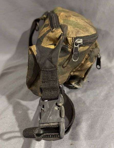 Towing Accessories with Wiring, Black Mounting Bracket, and Camouflage Bag