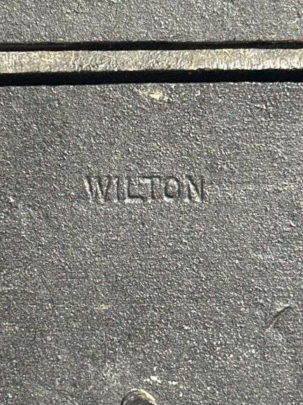 Wood Box with Index Cards and Wilton Cast Iron Matchbox Holder