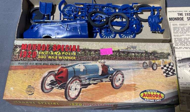 1920 Monroe Special Plastic Model Kit by Aurora