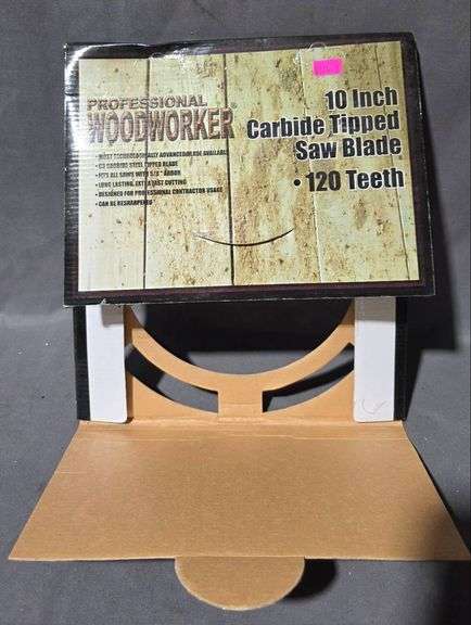2 – Professional Woodworker Carbide-Tipped Saw Blades 10″