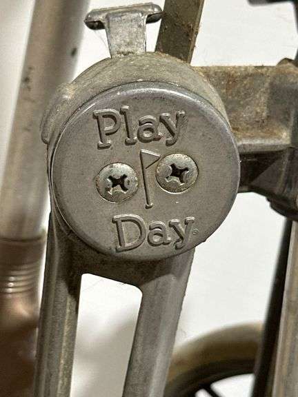 Metal Golf Pull Cart by Play Day, Approx 36” Tall