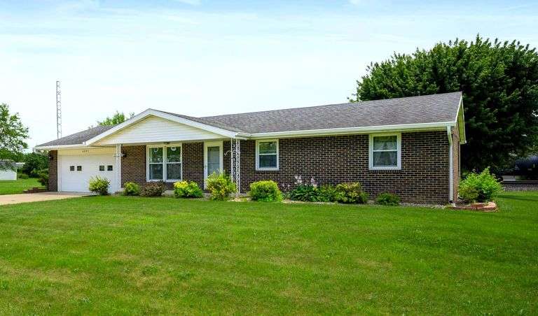 Tract 1: Brick Ranch with 2-Car Garage