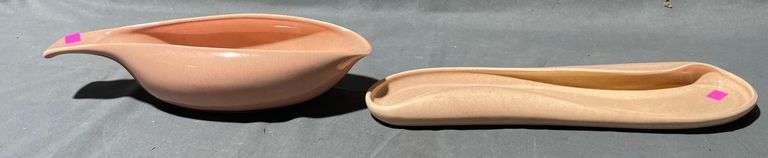 Russel Wright Celery Dish & Gravy Boat