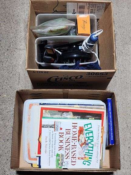 Magazines, Hair Styling Tools, and Books