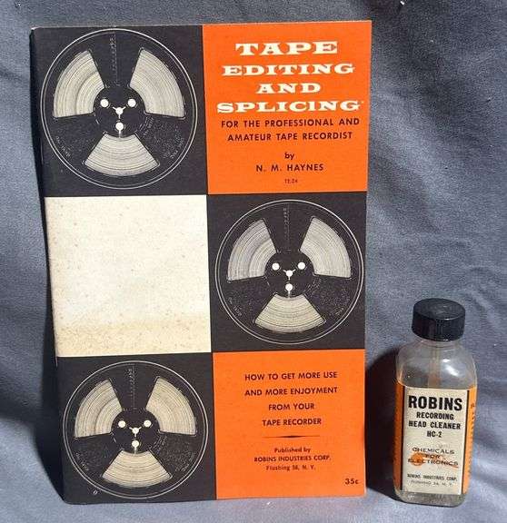 Knight Tape Accessory Kit with Magnetic Recording Tapes and Editing Tools