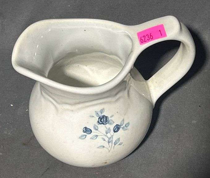 Pfaltzgraff 024 Creamer with Floral Design, 4.5”