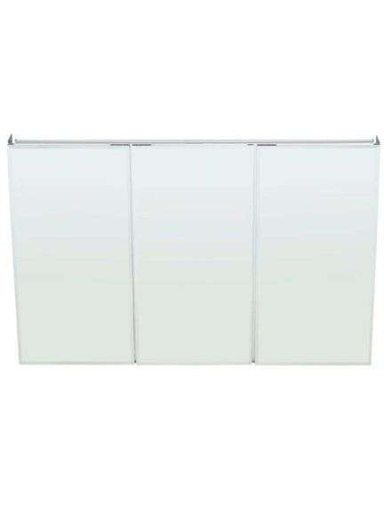 PEGASUS - 48 in. W x 31 in. H Rectangular Aluminum Medicine Cabinet with Mirror