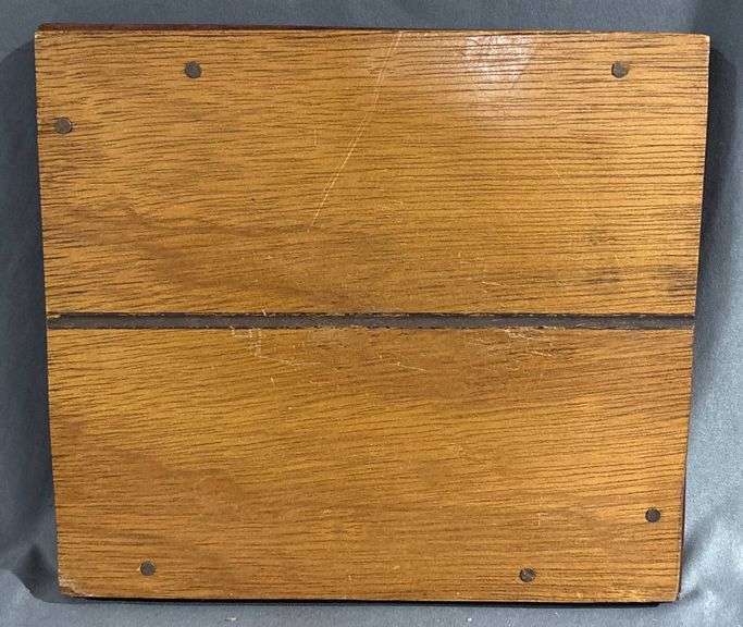 Framed Sliding Tile Puzzle with Wood Frame