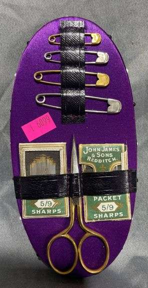 Luxor Safety Pins and John James & Sons Sharps Needle Packets with Accessories