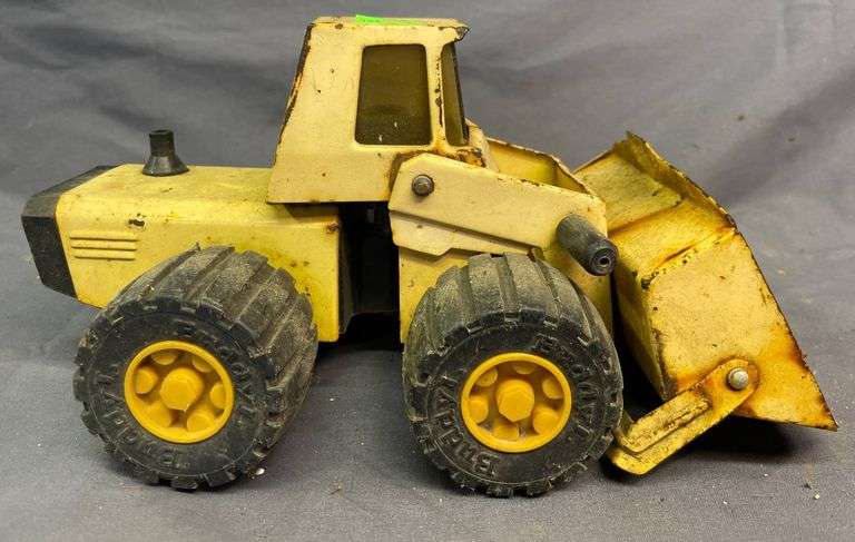 Pressed Steel Buddy L Front-End Loader Toy with Rubber Tires - Metzger ...
