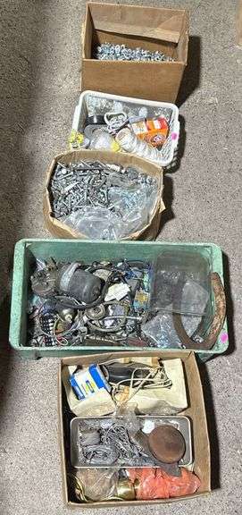 Hardware, Electrical Components, and Tools