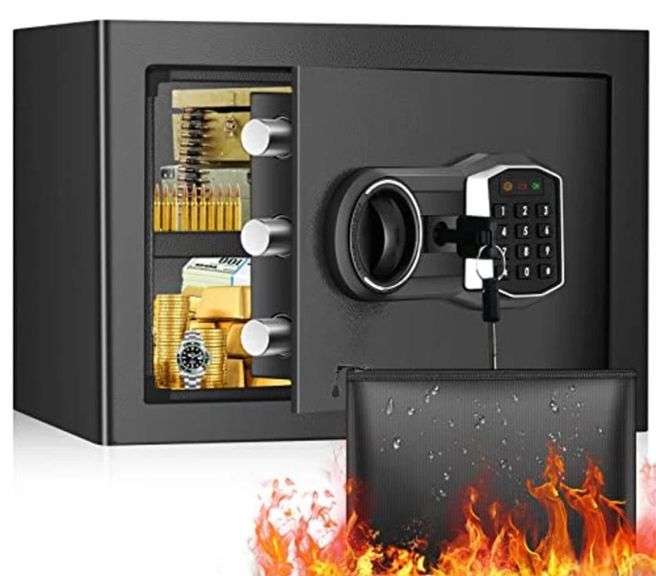Home Safe Box Digital Electronic Keypad Medium With 2 - View #5