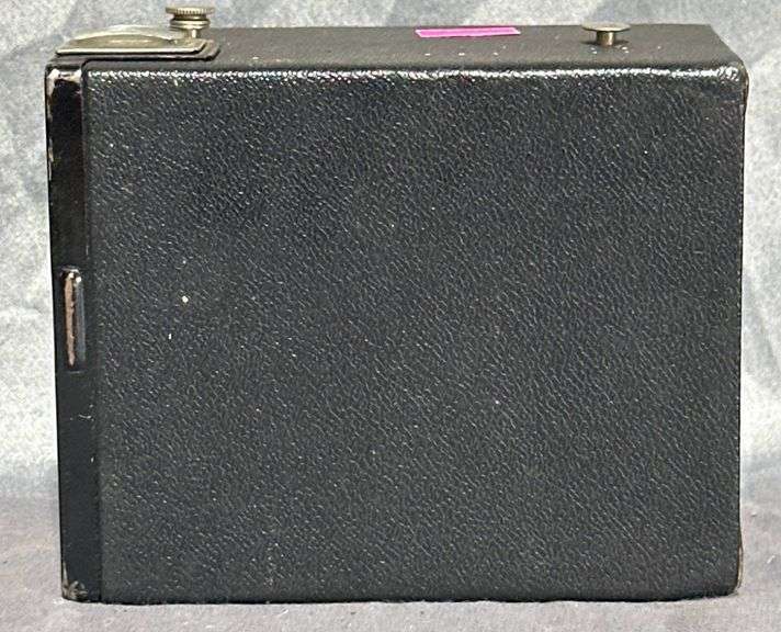 Eastman Kodak Box Camera with Geometric Front Panel Design