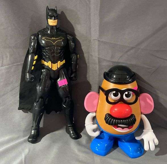 Batman Action Figure by Mattel and Mr. Potato Head Toy