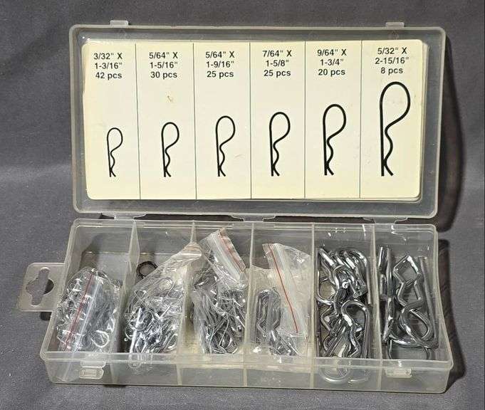 Hair Pins in Plastic Storage Case by Performance Tool