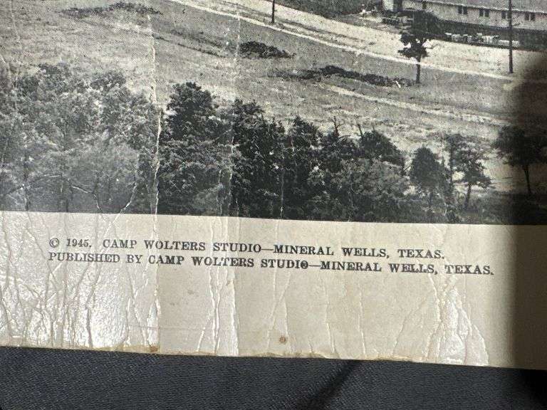 Ekmark No. 51251 – 1946 Panoramic Photograph of Camp Wolters, Texas by Camp Wolters Studio 40×9″