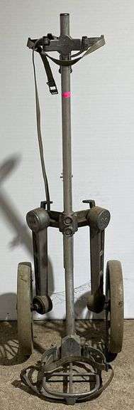 Metal Golf Pull Cart by Play Day, Approx 36” Tall
