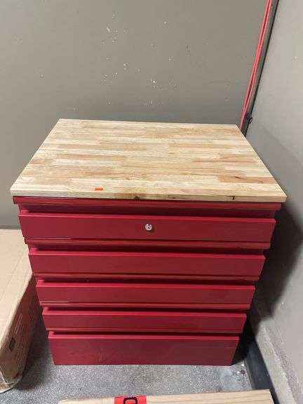 Husky Heavy Duty 28 in. W x 32 in. H x 21.5 in. D Pre-Assembled 18 ...