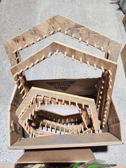 Hexagonal Looms and Craft Materials