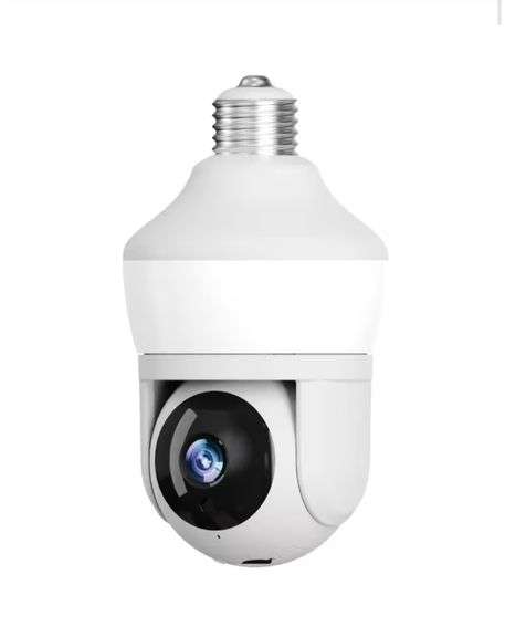 SIGHT BULB
Motion Detecting 360-Degree Indoor/Outdoor Wi-Fi Home Security Camera with Light