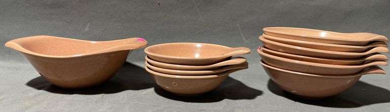 Russel Wright for Steubenville Brown Coral Bowls