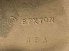 Sexton USA Cast Metal Wall Hangings: Eagle, Powder Horn, and Bugle