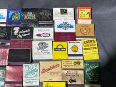 Matchbooks Featuring Restaurant, Hotel, and Business Branding Including: The ICe House, Beef House Covington, Indian, Bennigans Tavern & P.J. Brennans