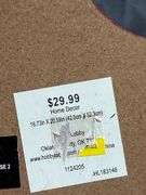 Hobby Lobby Red Anchor Wall Art, 16.73”x20.59”