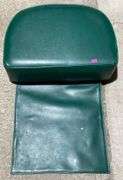 Upholstered Recliner & Barbers Booster Seat for a Child