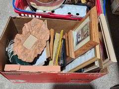 Picture Frames and Household Items with Brass Accents