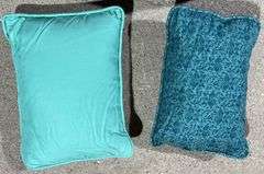 Pillows in Various Sizes, Patterns, and Materials