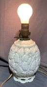 Table Lamps With Various Bases Including MIlk Glass
