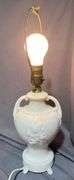 Table Lamps With Various Bases Including MIlk Glass