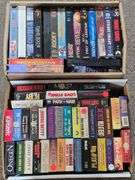VHS Tapes Featuring Movies and Programs