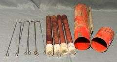 Flare Cartridges with Wire Stands and Red Tubular Cases