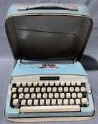 Webster Manual Typewriter with Case