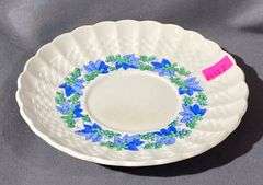2 Copeland Spode Valencia Teacups with Saucers, Hairline Cracks