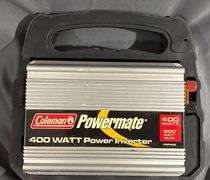 Coleman Powermate 400-Watt Power Inverter with Carry Case